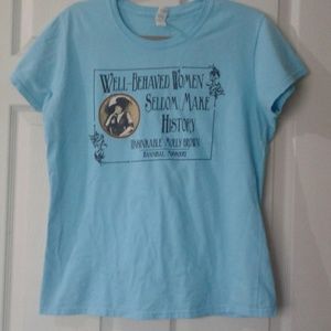 Girl power tshirt: Unsinkable Molly Brown